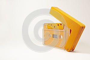 cassette tape and box past generation photo